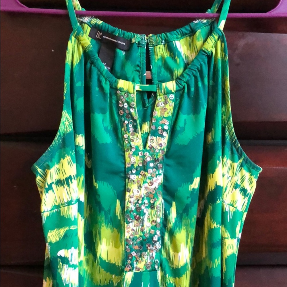 Green INC dress